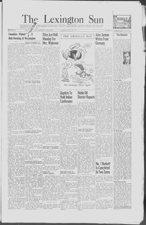 The Lexington Sun (Lexington, Okla.), Vol. 25, No. 39, Ed. 1 Thursday, September 26, 1957