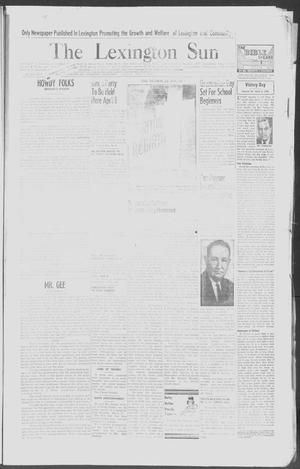 The Lexington Sun (Lexington, Okla.), Vol. 26, No. 14, Ed. 1 Thursday, April 3, 1958