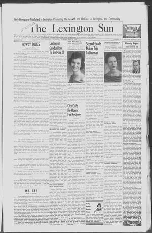 The Lexington Sun (Lexington, Okla.), Vol. 26, No. 20, Ed. 1 Thursday, May 15, 1958