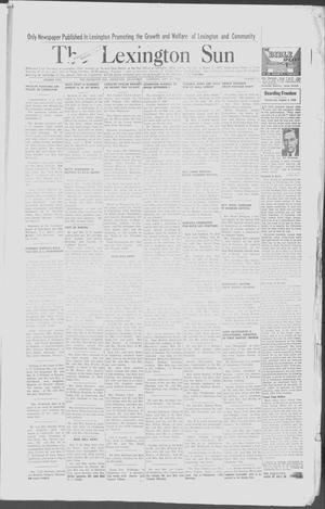 The Lexington Sun (Lexington, Okla.), Vol. 26, No. 31, Ed. 1 Thursday, July 31, 1958