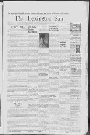 The Lexington Sun (Lexington, Okla.), Vol. 26, No. 32, Ed. 1 Thursday, August 7, 1958