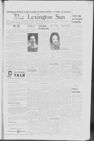 The Lexington Sun (Lexington, Okla.), Vol. 26, No. 50, Ed. 1 Thursday, December 11, 1958