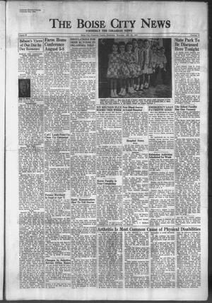 The Boise City News (Boise City, Okla.), Vol. 60, No. 6, Ed. 1 Thursday, July 25, 1957