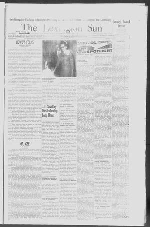 The Lexington Sun (Lexington, Okla.), Vol. 26, No. 14, Ed. 1 Thursday, April 2, 1959