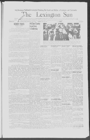 The Lexington Sun (Lexington, Okla.), Vol. 26, No. 46, Ed. 1 Thursday, November 12, 1959