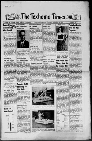 The Texhoma Times (Texhoma, Okla.), Vol. 55, No. 19, Ed. 1 Thursday, December 12, 1957