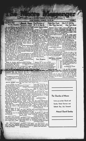 The Moore Messenger (Moore, Okla.), Vol. 5, No. 3, Ed. 1 Thursday, July 13, 1939