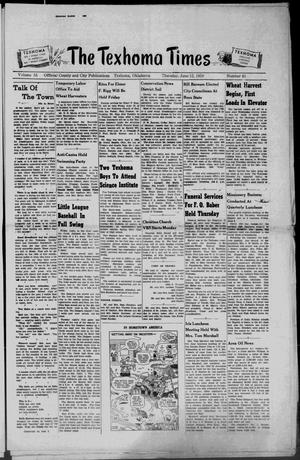 The Texhoma Times (Texhoma, Okla.), Vol. 55, No. 45, Ed. 1 Thursday, June 12, 1958