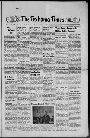 The Texhoma Times (Texhoma, Okla.), Vol. 56, No. 6, Ed. 1 Thursday, September 11, 1958