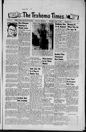 The Texhoma Times (Texhoma, Okla.), Vol. 52, No. 45, Ed. 1 Thursday, June 9, 1955