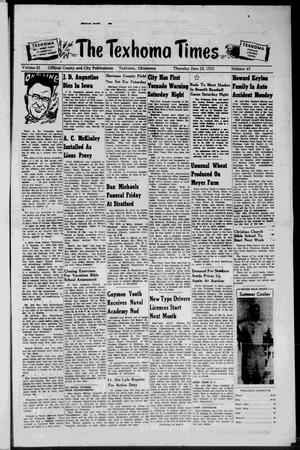 The Texhoma Times (Texhoma, Okla.), Vol. 52, No. 47, Ed. 1 Thursday, June 23, 1955