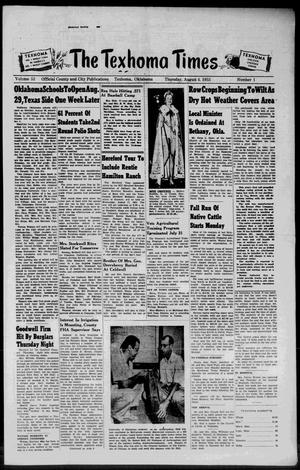 The Texhoma Times (Texhoma, Okla.), Vol. 53, No. 1, Ed. 1 Thursday, August 4, 1955