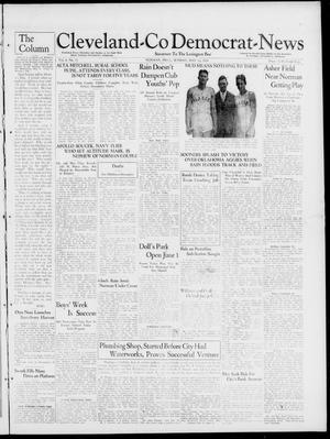Primary view of object titled 'Cleveland-Co Democrat-News (Norman, Okla.), Vol. 6, No. 35, Ed. 1 Sunday, May 12, 1929'.