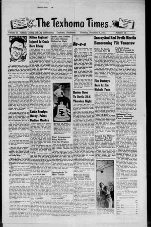 The Texhoma Times (Texhoma, Okla.), Vol. 53, No. 13, Ed. 1 Thursday, November 3, 1955