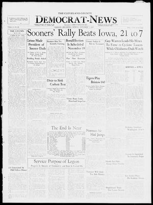 The Cleveland County Democrat-News (Norman, Okla.), Vol. 6, No. 84, Ed. 1 Sunday, November 3, 1929