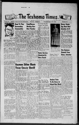 The Texhoma Times (Texhoma, Okla.), Vol. 53, No. 34, Ed. 1 Thursday, March 29, 1956