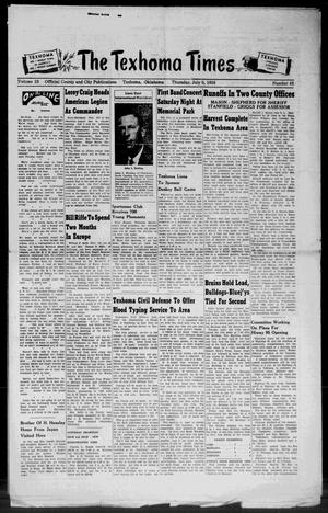 The Texhoma Times (Texhoma, Okla.), Vol. 53, No. 48, Ed. 1 Thursday, July 5, 1956