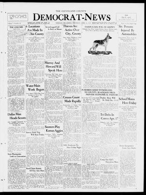 The Cleveland County Democrat-News (Norman, Okla.), Vol. 7, No. 29, Ed. 1 Thursday, April 10, 1930