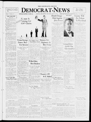 The Cleveland County Democrat-News (Norman, Okla.), Vol. 7, No. 43, Ed. 1 Thursday, May 29, 1930