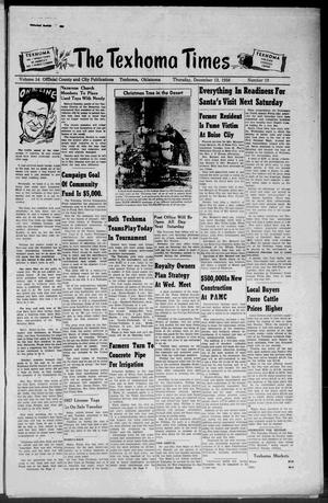 The Texhoma Times (Texhoma, Okla.), Vol. 54, No. 19, Ed. 1 Thursday, December 13, 1956