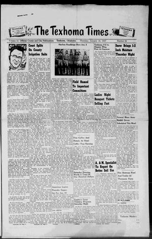 The Texhoma Times (Texhoma, Okla.), Vol. 54, No. 23, Ed. 1 Thursday, January 10, 1957