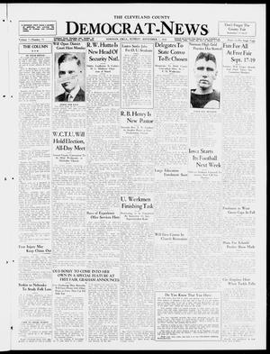 The Cleveland County Democrat-News (Norman, Okla.), Vol. 7, No. 71, Ed. 1 Sunday, September 7, 1930