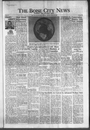 The Boise City News (Boise City, Okla.), Vol. 60, No. 20, Ed. 1 Thursday, October 31, 1957