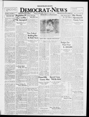 The Cleveland County Democrat-News (Norman, Okla.), Vol. 8, No. 51, Ed. 1 Thursday, July 9, 1931