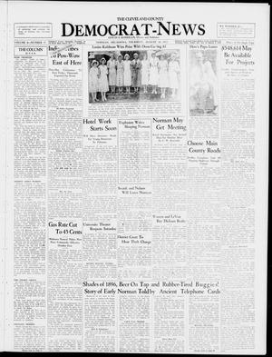 The Cleveland County Democrat-News (Norman, Okla.), Vol. 8, No. 57, Ed. 1 Thursday, August 20, 1931