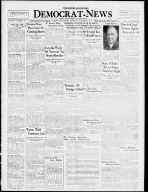 The Cleveland County Democrat-News (Norman, Okla.), Vol. 8, No. 59, Ed. 1 Thursday, September 3, 1931