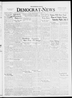 The Cleveland County Democrat-News (Norman, Okla.), Vol. 9, No. 23, Ed. 1 Thursday, June 9, 1932