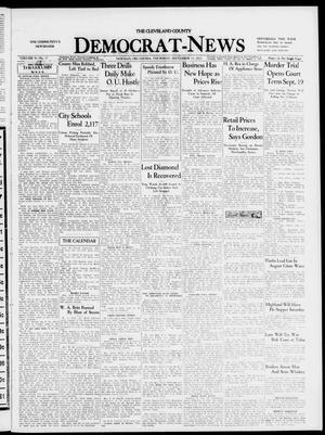 The Cleveland County Democrat-News (Norman, Okla.), Vol. 9, No. 37, Ed. 1 Thursday, September 15, 1932