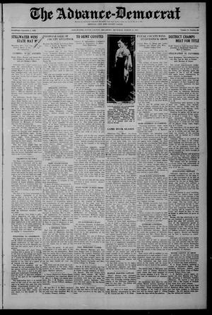 The Advance-Democrat (Stillwater, Okla.), Vol. 31, No. 26, Ed. 1 Thursday, March 15, 1923