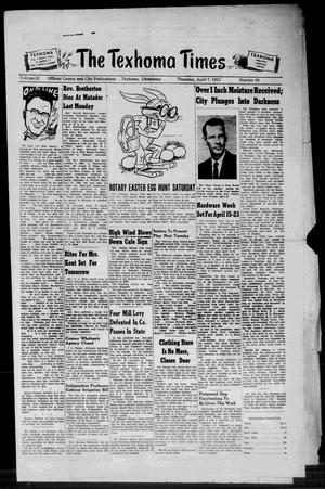 The Texhoma Times (Texhoma, Okla.), Vol. 52, No. 36, Ed. 1 Thursday, April 7, 1955