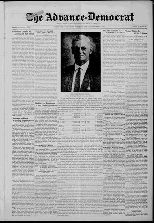 The Advance-Democrat (Stillwater, Okla.), Vol. 32, No. 47, Ed. 1 Thursday, September 18, 1924