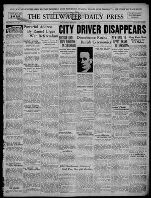 The Stillwater Daily Press (Stillwater, Okla.), Vol. 28, No. 267, Ed. 1 Thursday, November 11, 1937