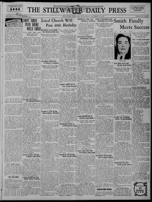 The Stillwater Daily Press (Stillwater, Okla.), Vol. 28, No. 278, Ed. 1 Wednesday, November 24, 1937