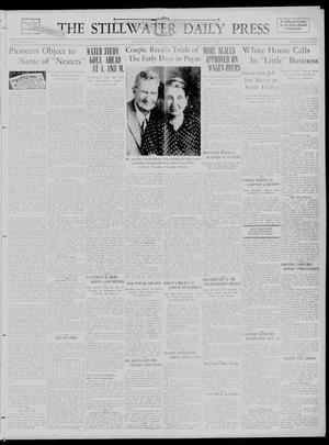 The Stillwater Daily Press (Stillwater, Okla.), Vol. 29, No. 17, Ed. 1 Thursday, January 20, 1938