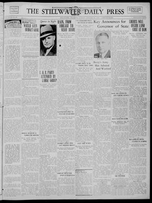 The Stillwater Daily Press (Stillwater, Okla.), Vol. 29, No. 25, Ed. 1 Sunday, January 30, 1938
