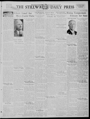 The Stillwater Daily Press (Stillwater, Okla.), Vol. 29, No. 26, Ed. 1 Monday, January 31, 1938