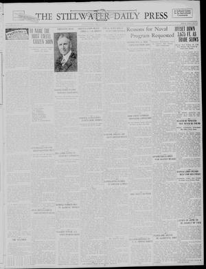 The Stillwater Daily Press (Stillwater, Okla.), Vol. 29, No. 32, Ed. 1 Monday, February 7, 1938