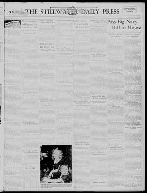 The Stillwater Daily Press (Stillwater, Okla.), Vol. 29, No. 68, Ed. 1 Monday, March 21, 1938
