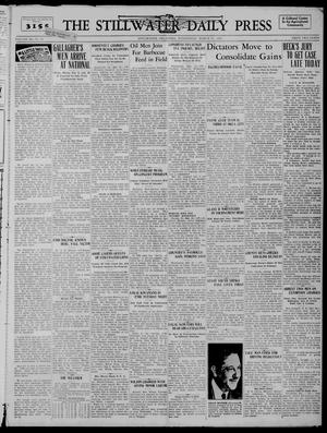 The Stillwater Daily Press (Stillwater, Okla.), Vol. 29, No. 70, Ed. 1 Wednesday, March 23, 1938
