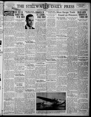The Stillwater Daily Press (Stillwater, Okla.), Vol. 29, No. 142, Ed. 1 Thursday, June 16, 1938