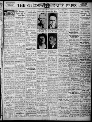 Primary view of object titled 'The Stillwater Daily Press (Stillwater, Okla.), Vol. 29, No. 150, Ed. 1 Sunday, June 26, 1938'.