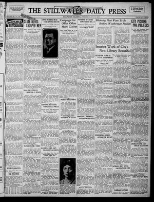The Stillwater Daily Press (Stillwater, Okla.), Vol. 29, No. 158, Ed. 1 Wednesday, July 6, 1938