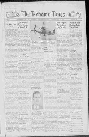 The Texhoma Times (Texhoma, Okla.), Vol. 47, No. 39, Ed. 1 Thursday, April 27, 1950