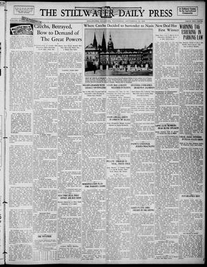 The Stillwater Daily Press (Stillwater, Okla.), Vol. 29, Ed. 1 Wednesday, September 21, 1938