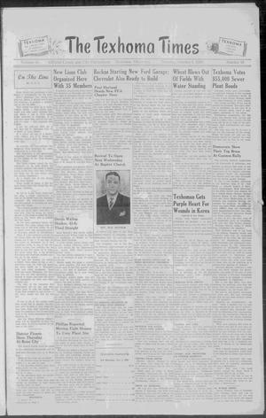 The Texhoma Times (Texhoma, Okla.), Vol. 48, No. 10, Ed. 1 Thursday, October 5, 1950