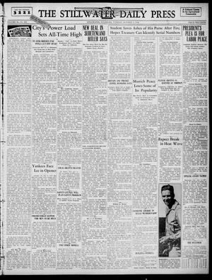 The Stillwater Daily Press (Stillwater, Okla.), Vol. 29, No. 235, Ed. 1 Tuesday, October 4, 1938
